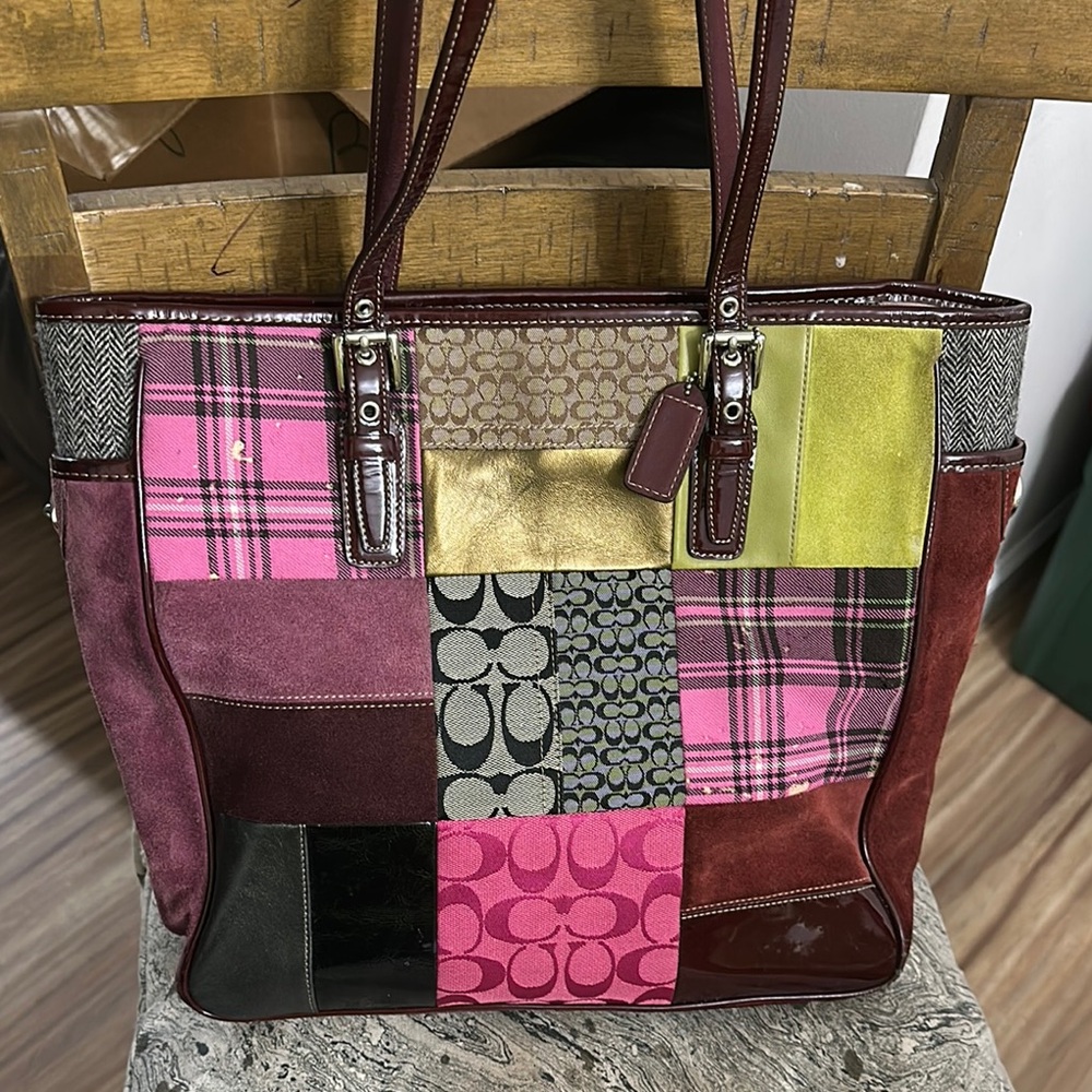 Coach Patchwork Tote